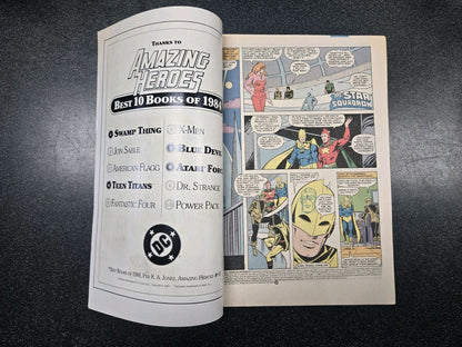 All-Star Squadron 47 - McFarlane , Dr. Fate - Newsstand Edition - Key Issue