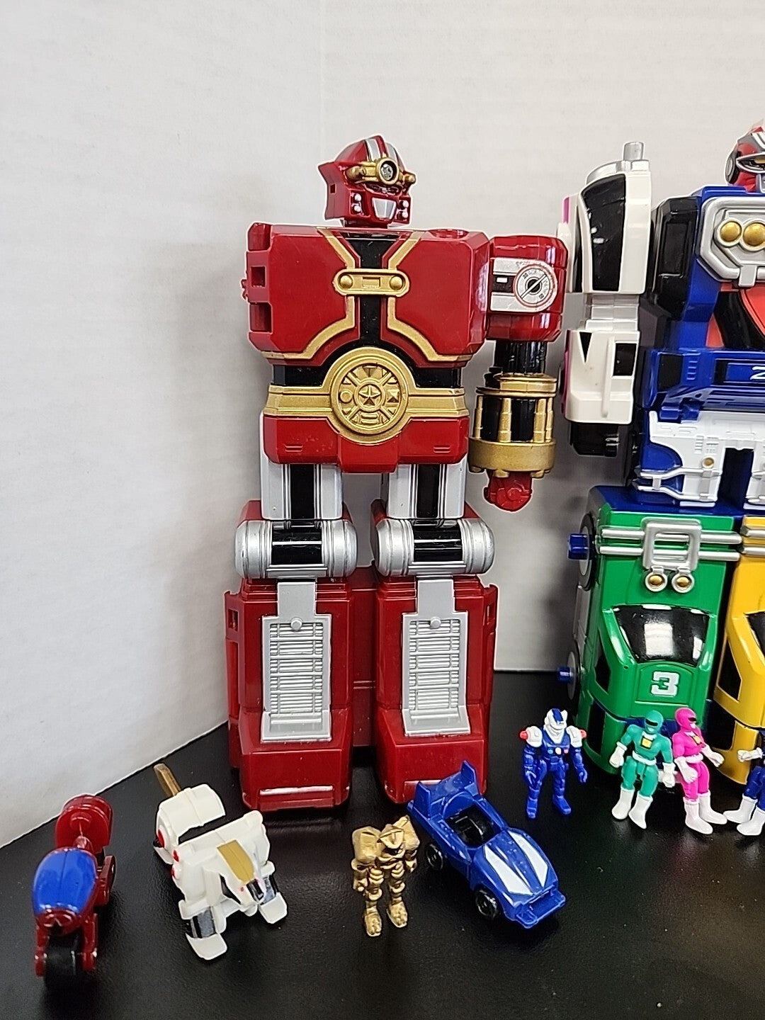 Power Rangers Turbo micro playset Megazord Zeo Red And More Lots Of Extras