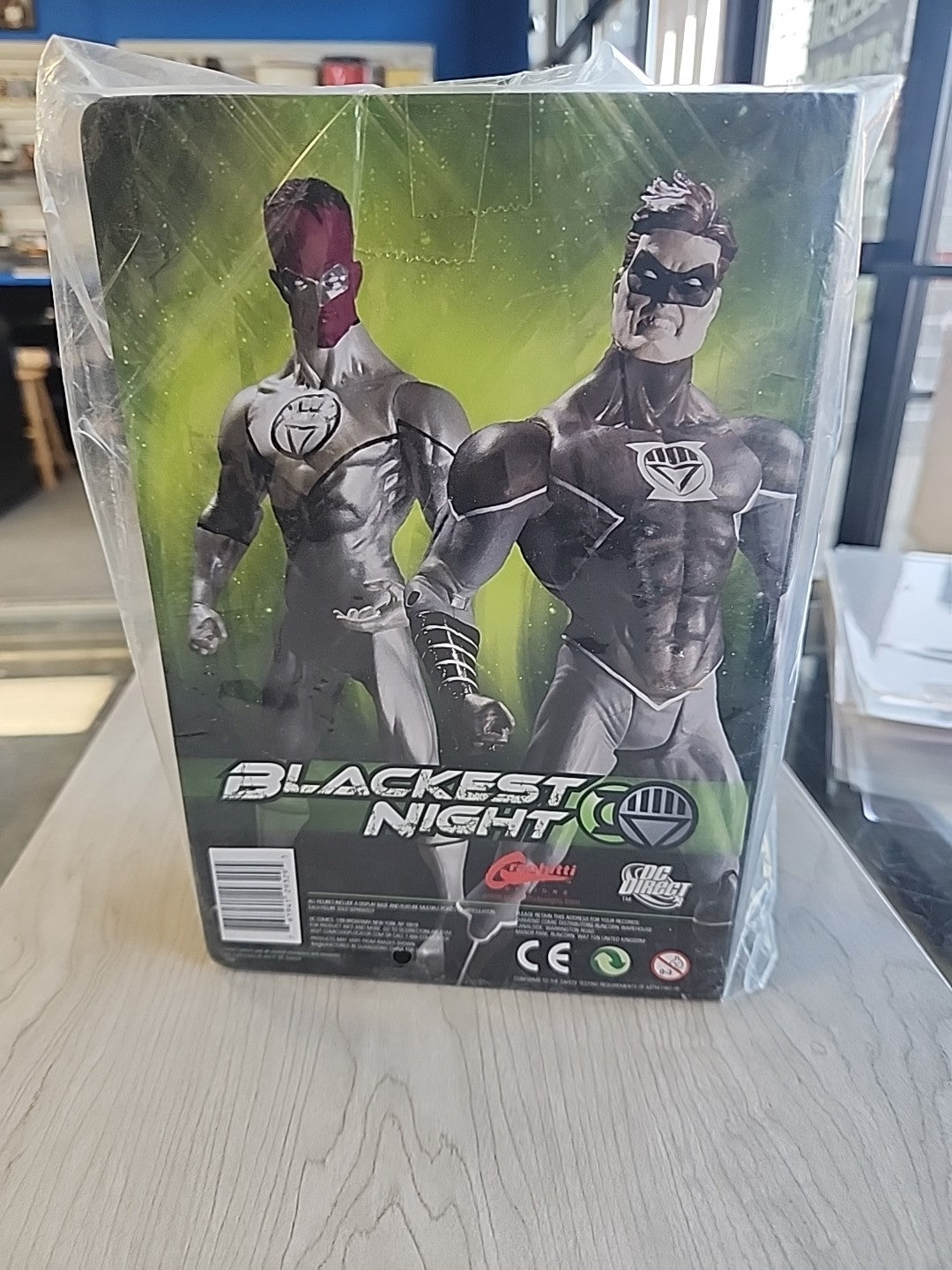 DC Direct Blackest Night Black Lantern Hal Jordan 2010 SDCC Exclusive Brand New