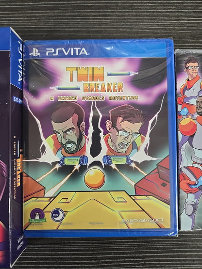 Twin Breaker: A Sacred Symbols Adventure (PlayStation Vita) - CIB Complete