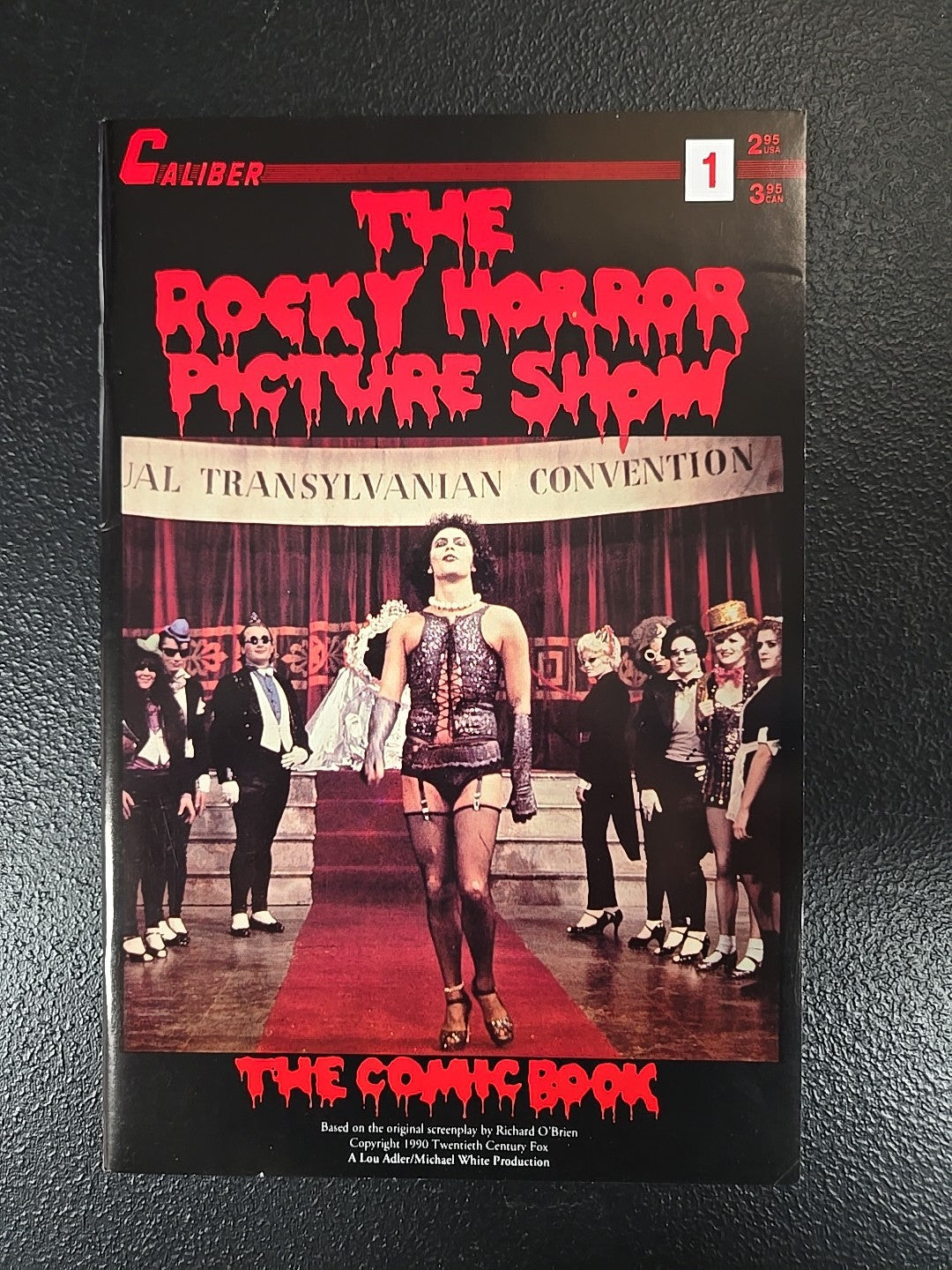 The Rocky Horror Picture Show #1 VF- Caliber Press Comic Book Photo Cover 