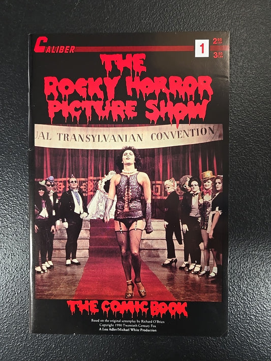 The Rocky Horror Picture Show #1 VF- Caliber Press Comic Book Photo Cover 