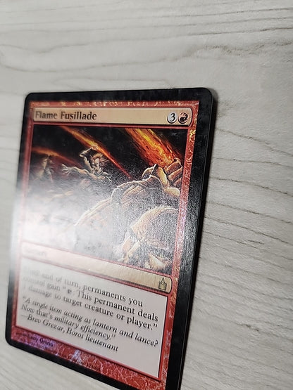 MTG Flame Fusillade FOIL Ravnica: City of Guilds Lightly Played Red Rare