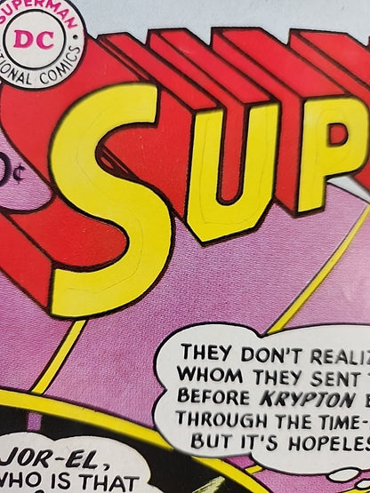 Superman #141 VG/VG+ Superman's Return To Krypton DC Comics 1960