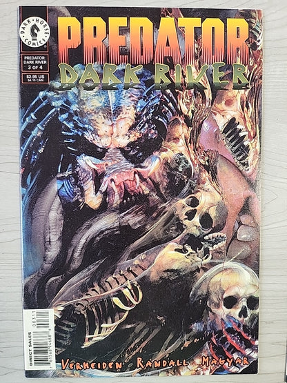 Predator: Dark Rivers #1-4 Complete Run Dark Horse 1996 VF #1 Newsstand 