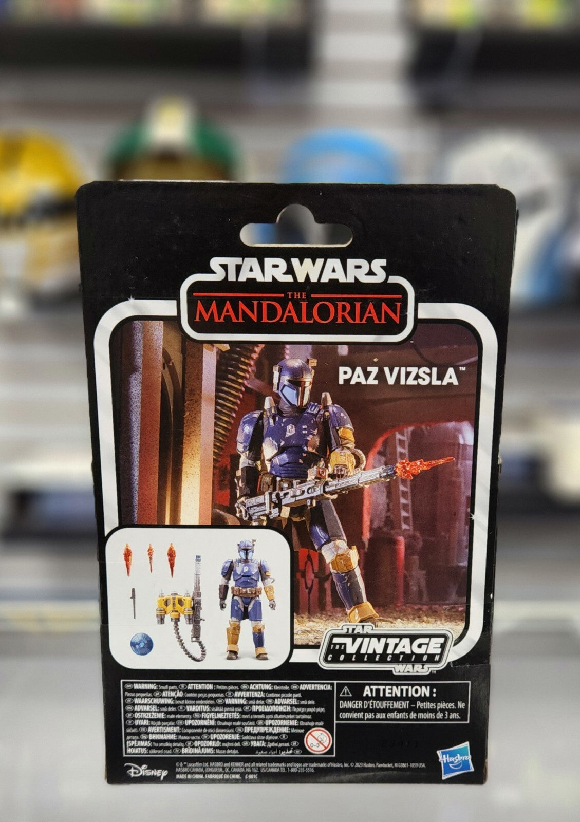 Star Wars Vintage Collection Paz Vizsla Deluxe 3.75" Heavy Infantry Mandalorian