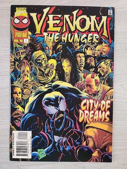 VENOM: The Hunger 1-4 Complete Run Marvel 1996 Newsstand 1 & 2 VF