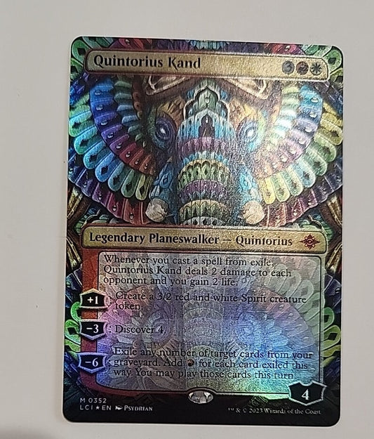 MTG Quintorius Kand (#352) Foil Extended Art Lost Caverns Of Ixalan 
