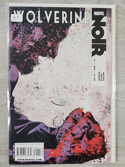 Marvel Wolverine Noir Issues 1-4 Limited Series Moore & Smith 2009 Plus Variant