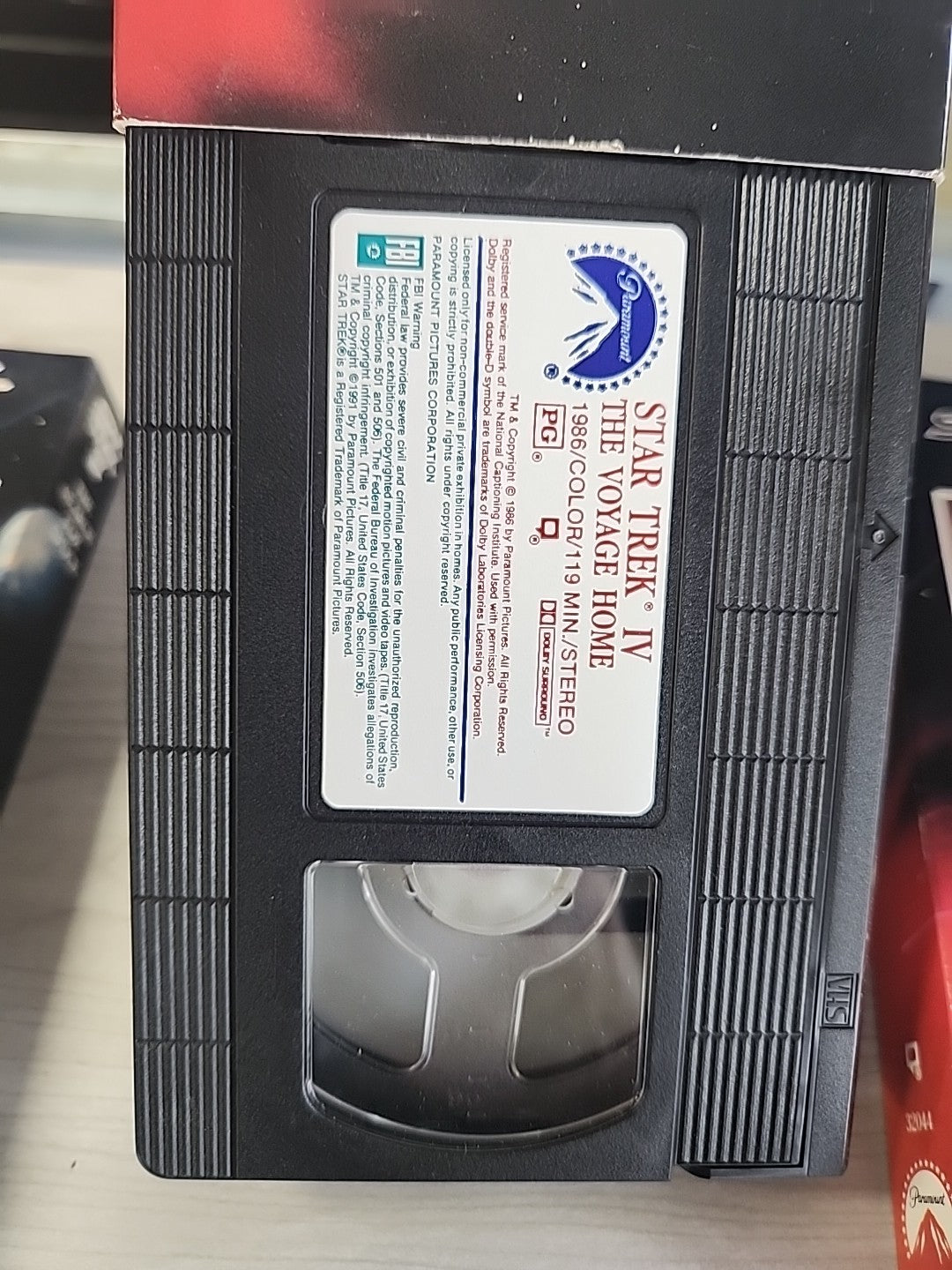 Star Trek The Movies 25th Anniversary Collection VHS 5 Films Original Case Cert