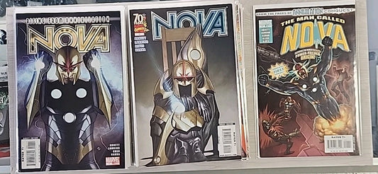 NOVA Vol 4 #1 - 7, 9-36 + Annual Abnett Lanning 2007 Annihilation