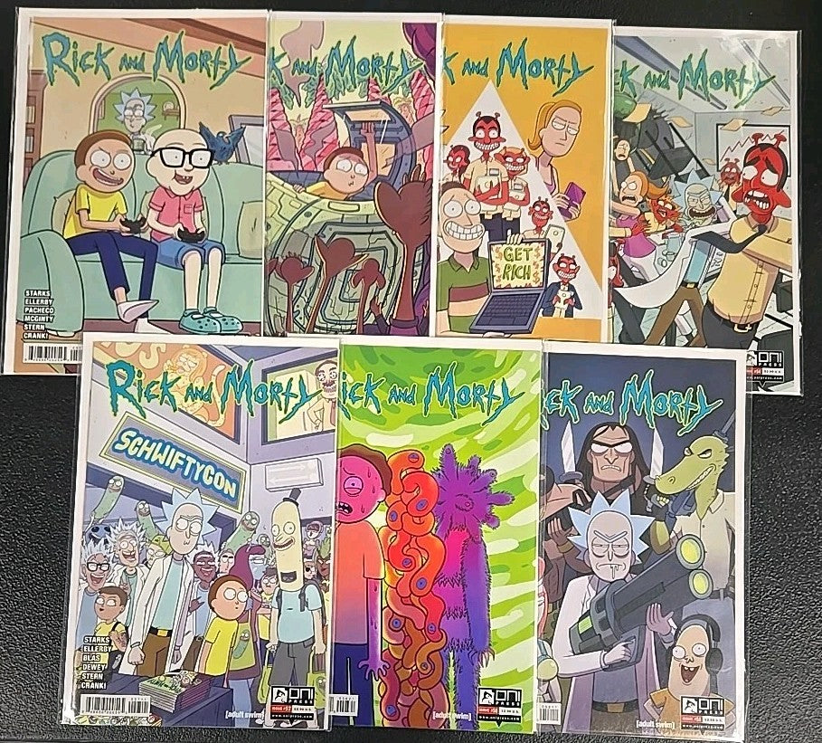 Rick And Morty - 51 Book Lot - Oni Press - VF/NM - Hard To Find Bundle 🔥 