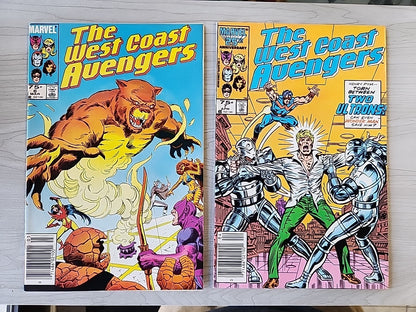 The West Coast Avengers #1 2 3 4 5 6 7 8 9 Newsstand Marvel Comics 1985 VF/NM