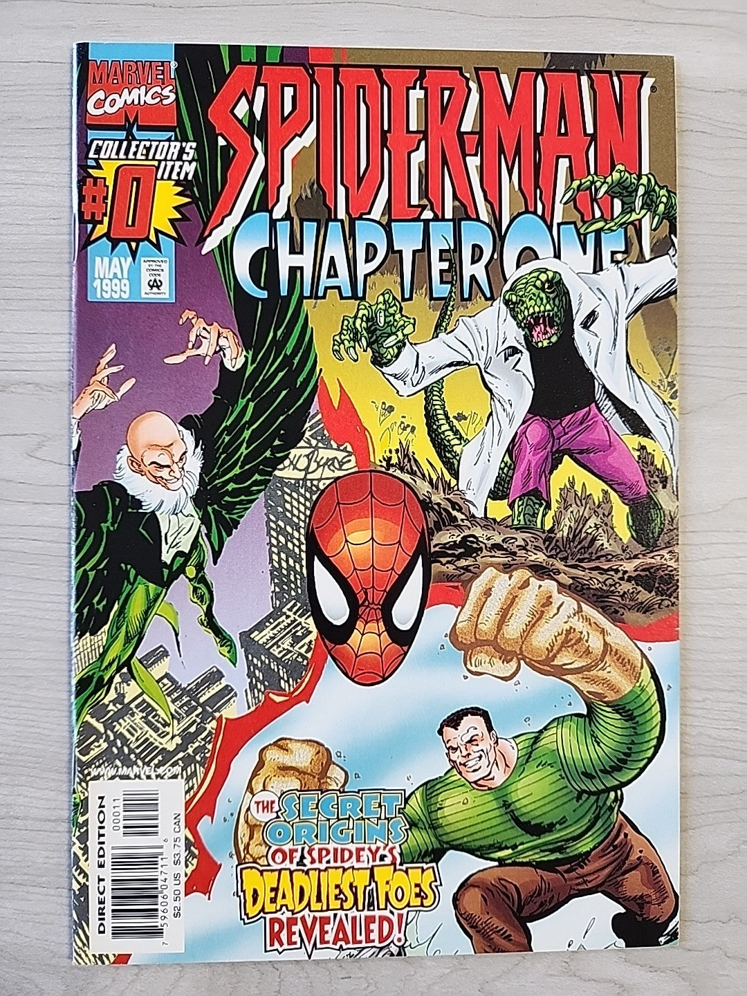 Spider-Man Chapter One #0-4 Lot Of 5 Marvel Comics 1998 John Byrne VF/NM