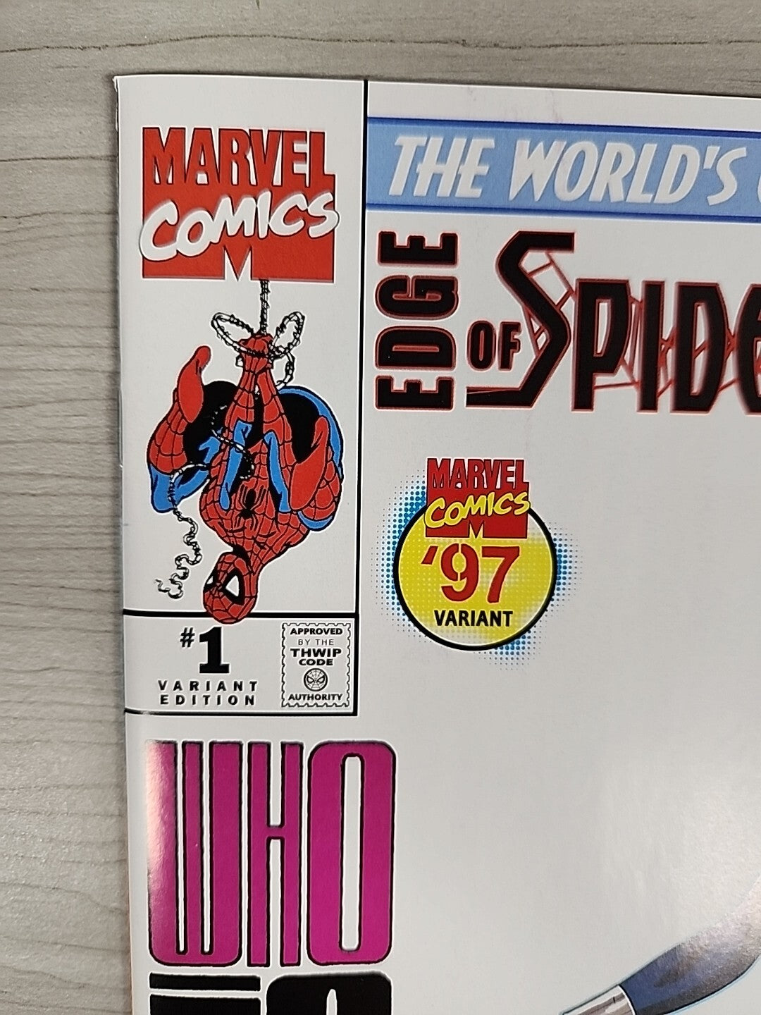 Edge of Spider-Verse #1 David Nakayama Marvel '97 Variant NM 2024 Cover Swipe