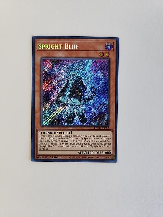 Spright Blue POTE-EN003 Secret Rare 1st Edition YuGiOh LP
