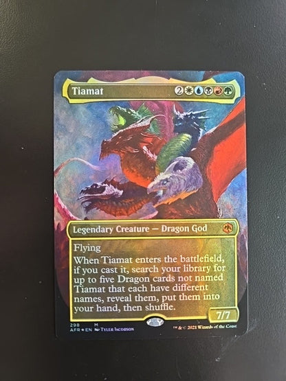 Tiamat (Borderless) Adventures in the Forgotten Realms Foil - LP