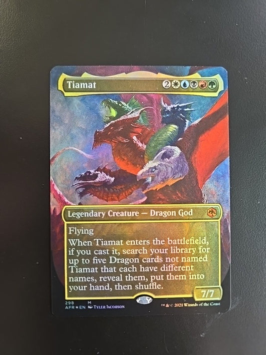 Tiamat (Borderless) Adventures in the Forgotten Realms Foil - LP