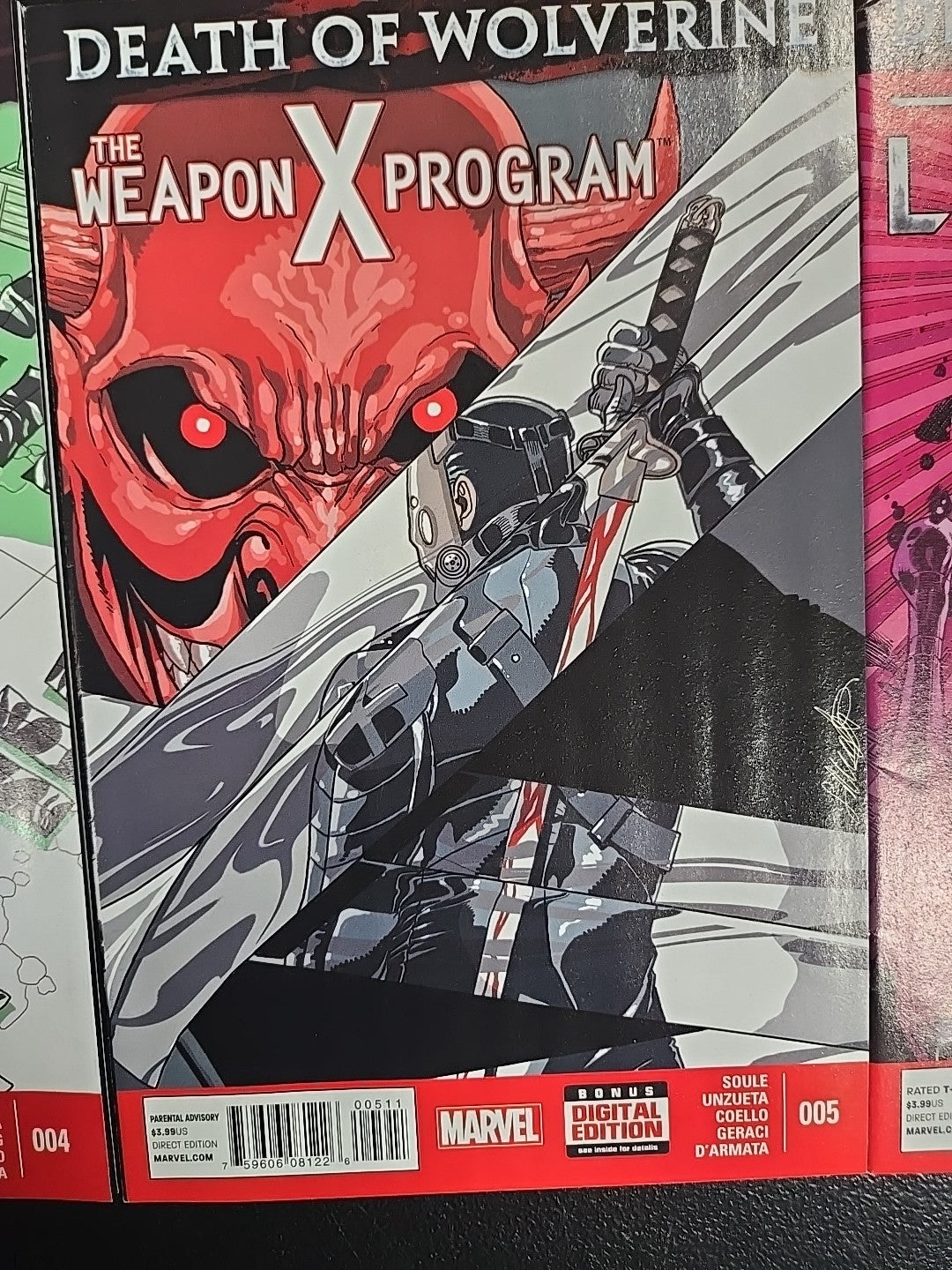 Death of Wolverine: The Weapon X Program #1-5 Complete Set + Logan Legacy #1 🔥 