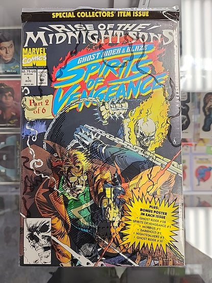 Rise of the Midnight Sons 1-6, Complete Series, Ghost Rider Polybagged 1992