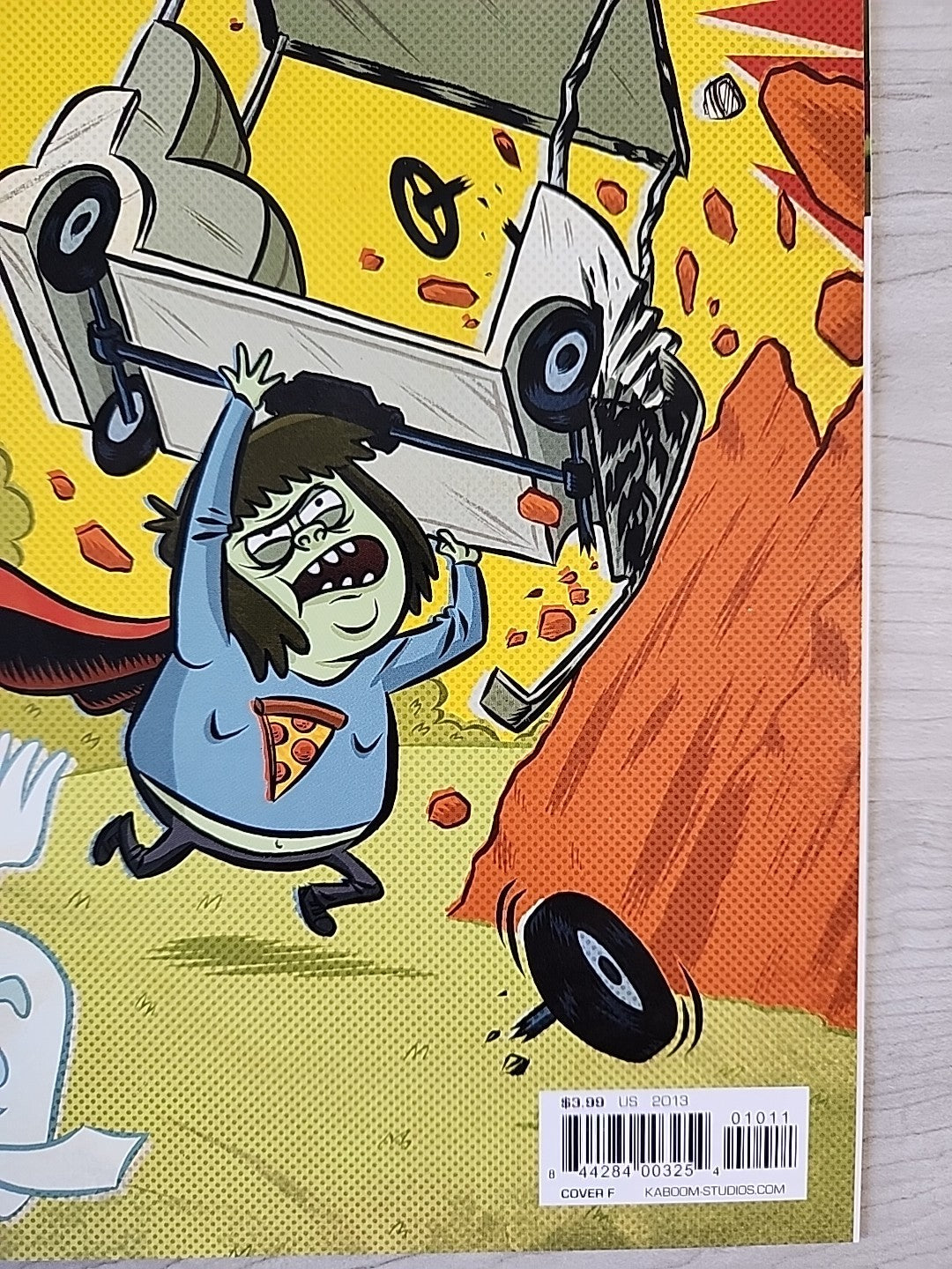 Regular Show #1 Cover F Variant Kaboom Comics 2013 Cartoon Network VF/NM