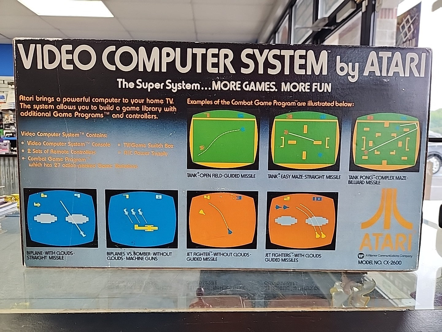 RARE Atari CX-2600A Video Computer System Console NEW 1980 Factory Sealed Box