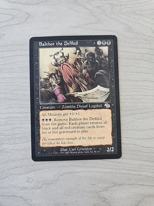 MTG Balthor the Defiled Judgment 61/143 English LP Magic The Gathering 
