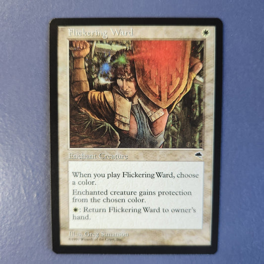 MTG Flickering Ward Tempest English Magic The Gathering LP