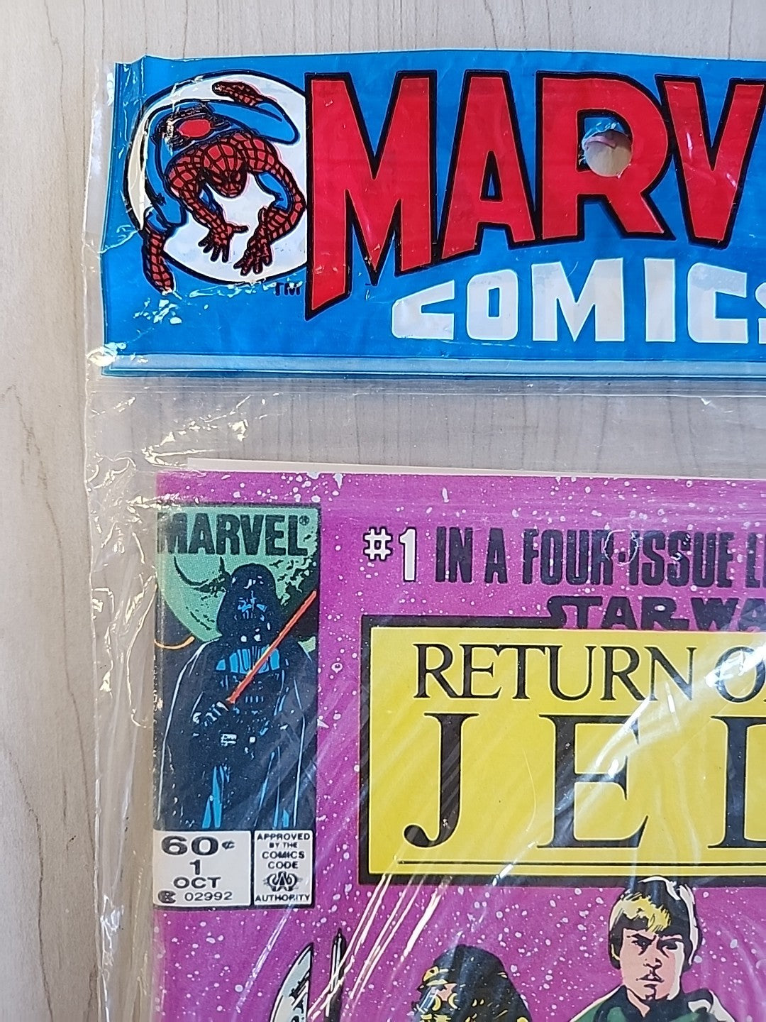 Star Wars Return Of The Jedi # 1‐4 Limited Series Set Sealed Polybag 1983 Marvel