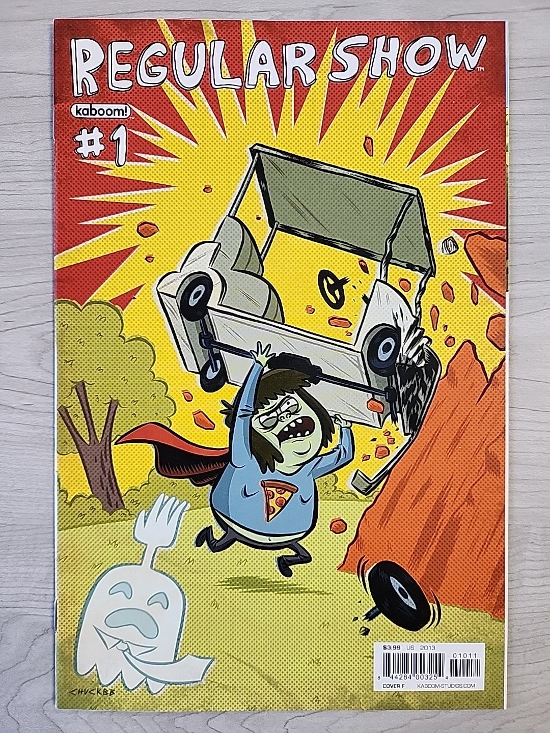 Regular Show #1 Cover F Variant Kaboom Comics 2013 Cartoon Network VF/NM