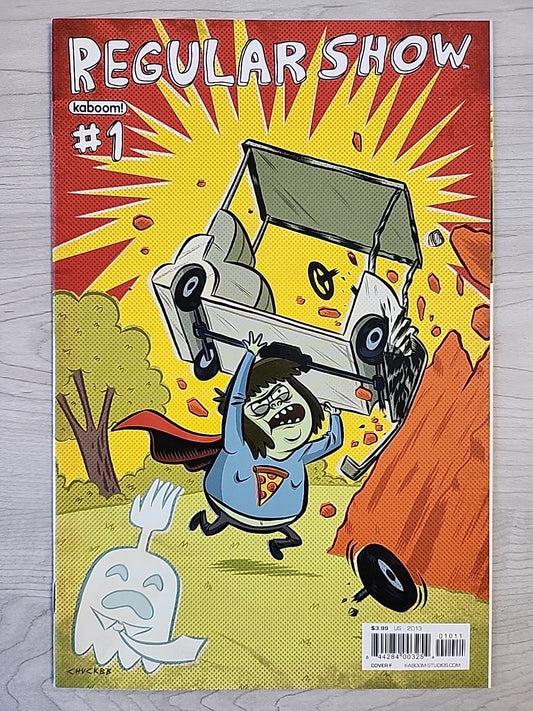 Regular Show #1 Cover F Variant Kaboom Comics 2013 Cartoon Network VF/NM