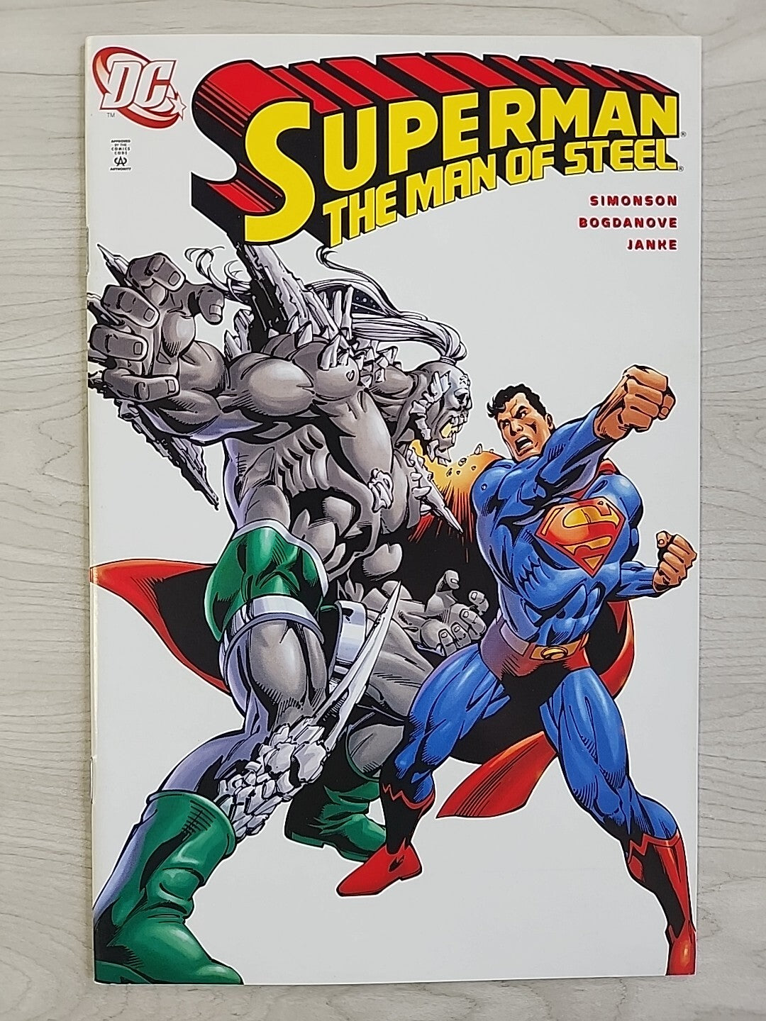 Superman The Man of Steel #19 Doomsday Mattel Reprint + 1995 Kenner #1 A & B Lot