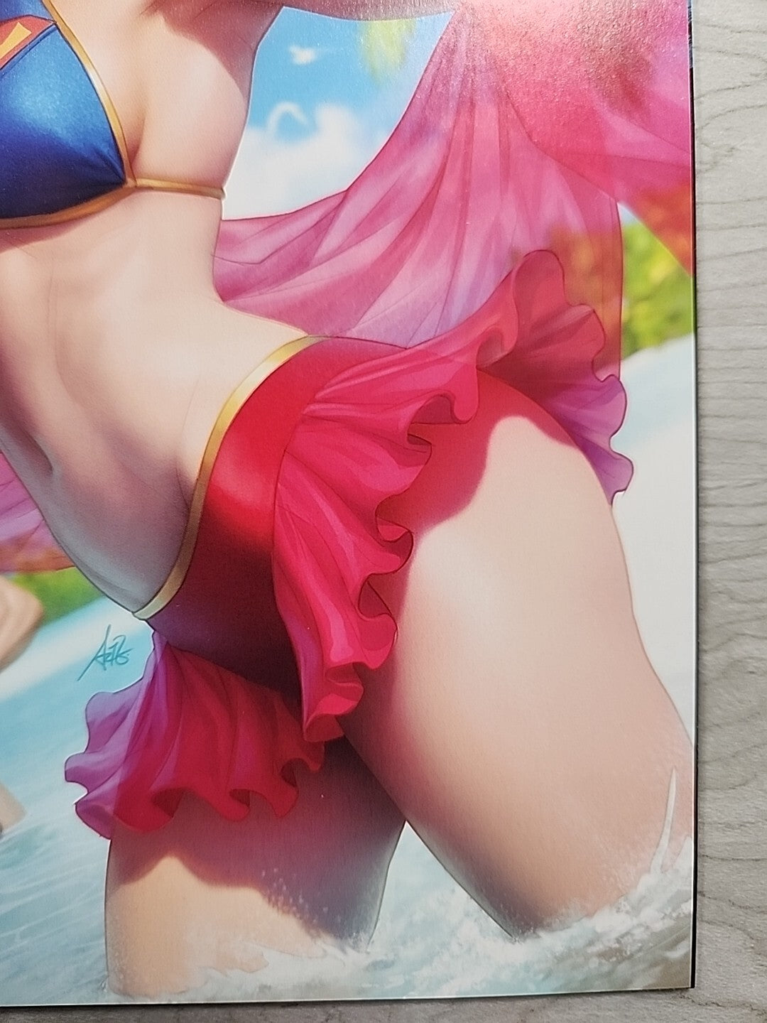 Action Comics #1046  Cover C  Stanley Artgerm Lau Swimsuit Variant DC Comics