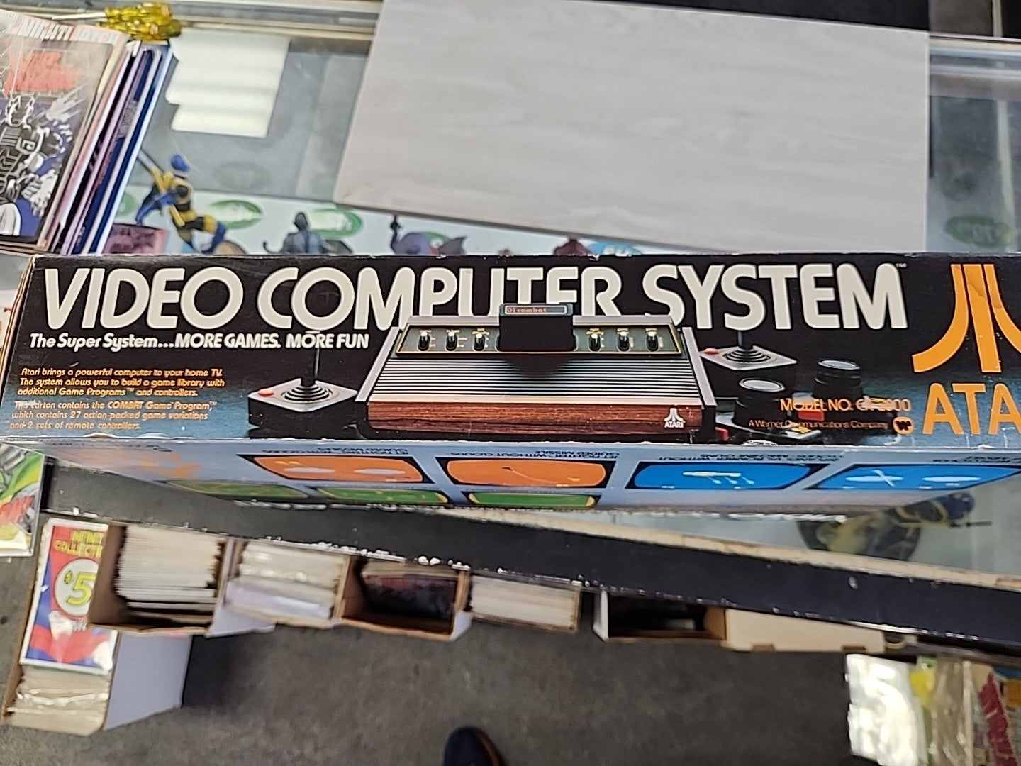 RARE Atari CX-2600A Video Computer System Console NEW 1980 Factory Sealed Box