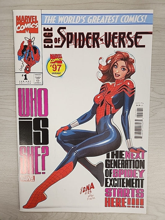 Edge of Spider-Verse #1 David Nakayama Marvel '97 Variant NM 2024 Cover Swipe