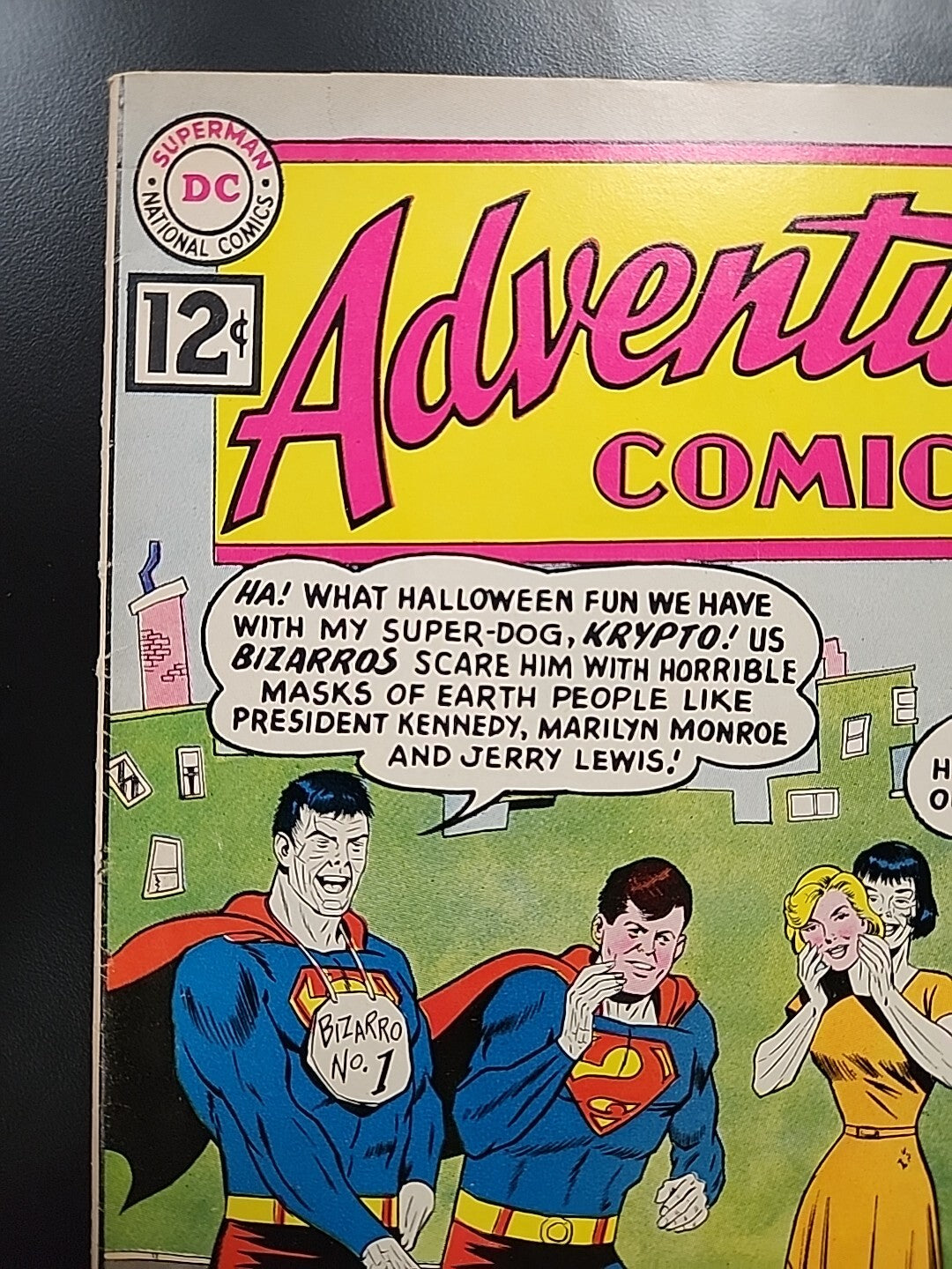 Adventure Comics #294 Bizarro John F Kennedy Marilyn Monroe DC Comics 1962 
