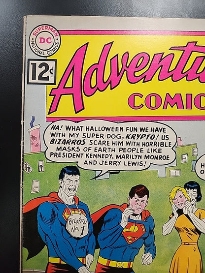 Adventure Comics #294 Bizarro John F Kennedy Marilyn Monroe DC Comics 1962 