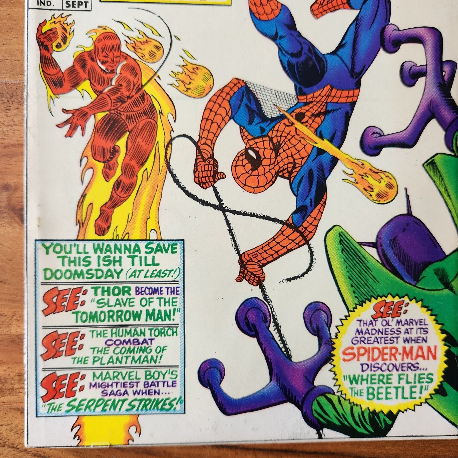 Marvel Tales #16 Steve Ditko Spider-Man Human Torch Marvel Comics 1968 F 6.0