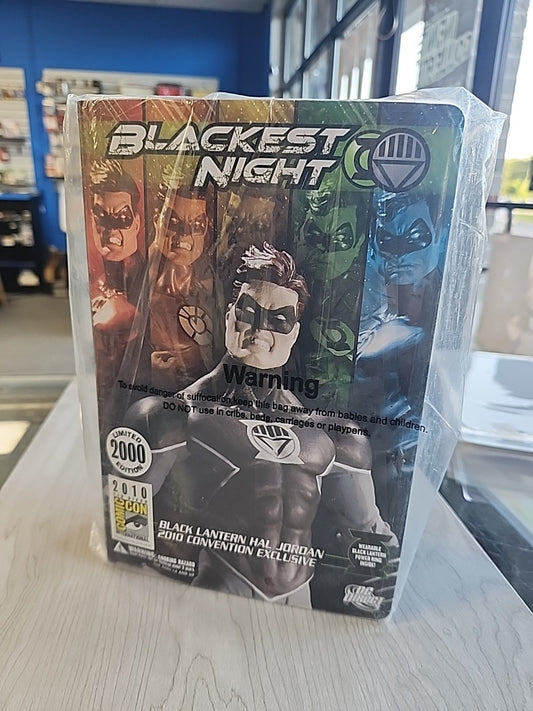 DC Direct Blackest Night Black Lantern Hal Jordan 2010 SDCC Exclusive Brand New