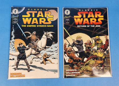 Classic Star Wars Empire Strikes Back And Return Of The Jedi 1 Dark Horse Marvel