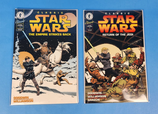 Classic Star Wars Empire Strikes Back And Return Of The Jedi 1 Dark Horse Marvel
