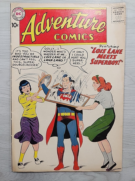 Adventure Comics #261 DC Comics 1959 VG/FN Superboy Aquaman Green Arrow