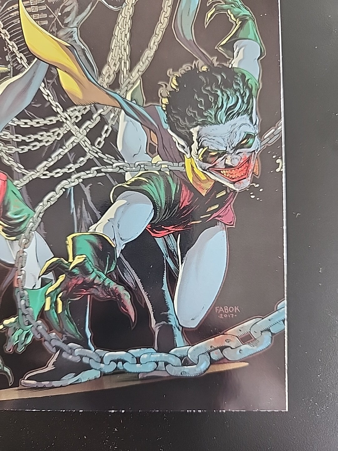 The Batman Who Laughs #1 Foil Cover | 1ST PRINT NM | DARK NIGHTS METAL | DC