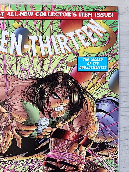 Gen 13 Thirteen #1 Image Comics 1995 Spider-Man #1 Homage Variant Cover VF/NM 