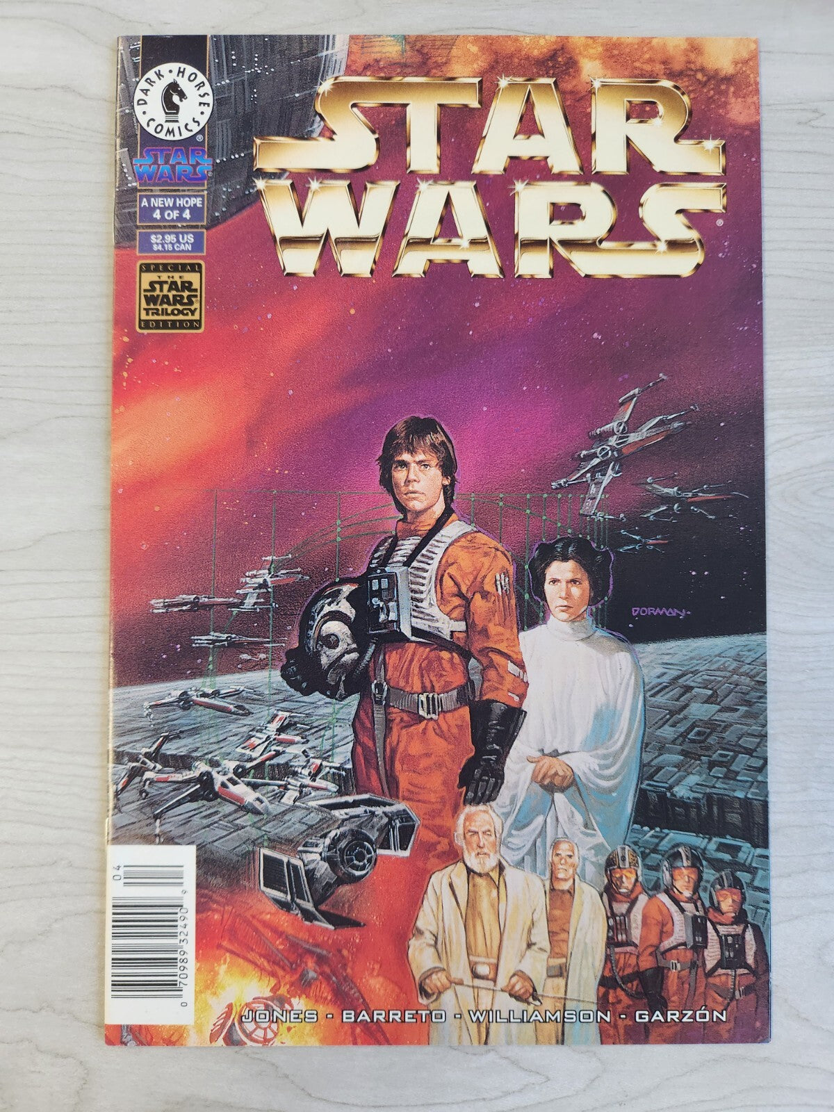 Star Wars A New Hope Special Edition 1 2 3 4 1997 Comic Set VF/NM Newsstand 