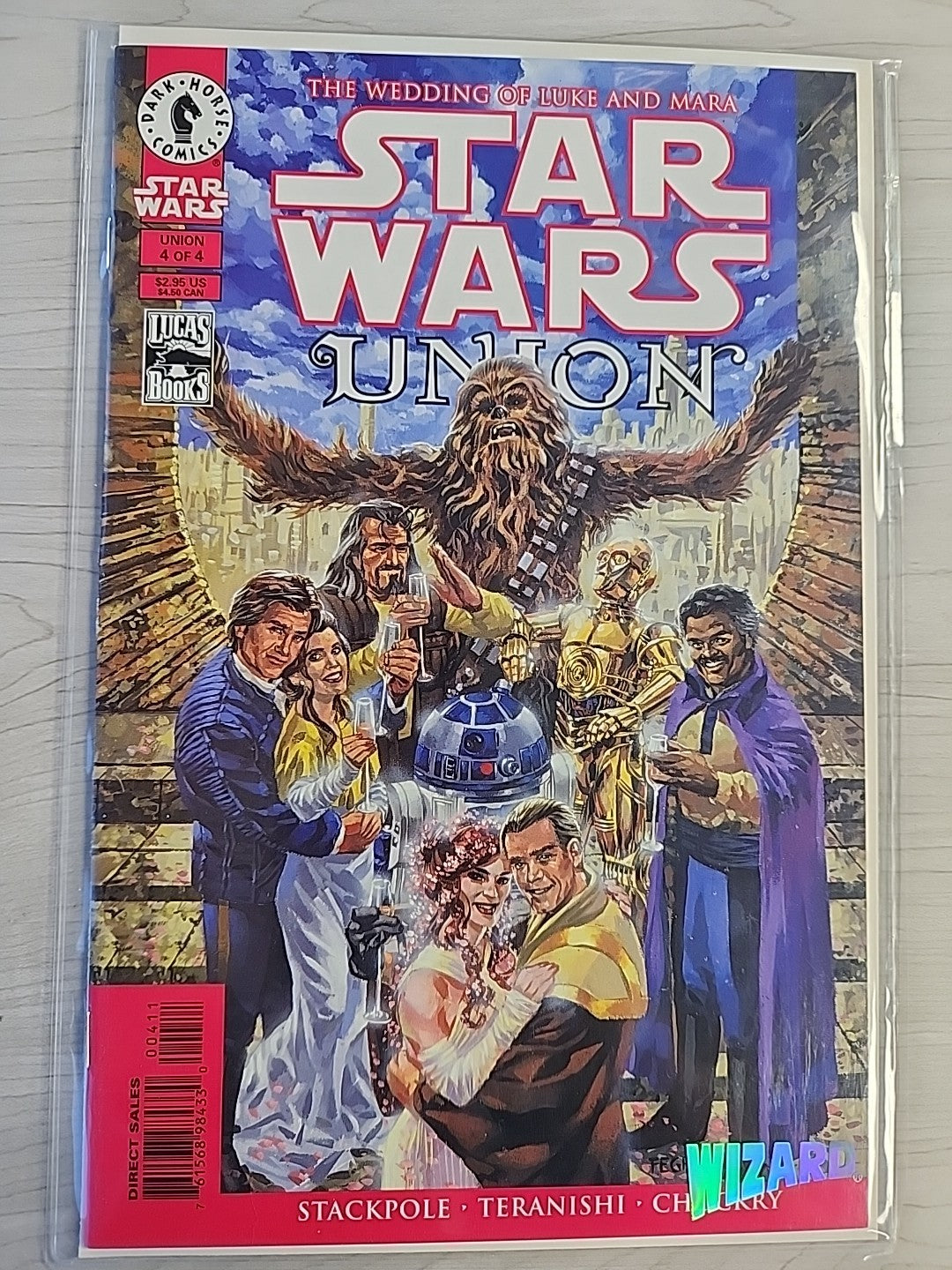 Star Wars Union #1 2 3 4 Lot Of 4 Complete Dark Horse Comics NM Wedding Of Luke