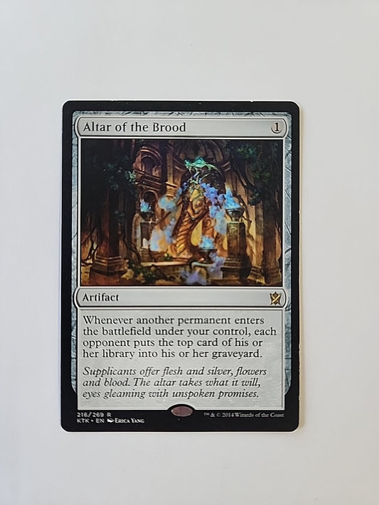 MTG Altar of the Brood KTK Khans of Tarkir Regular LP 216/269 English Magic