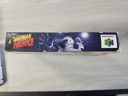 Bomberman Hero (N64) Nintendo 64 Complete In Box CIB 1998