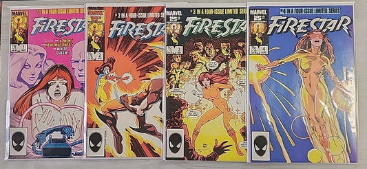 Firestar #1-4 Complete Set 1 2 3 4 Lot Of 4 Marvel Comics 1985 High Grade