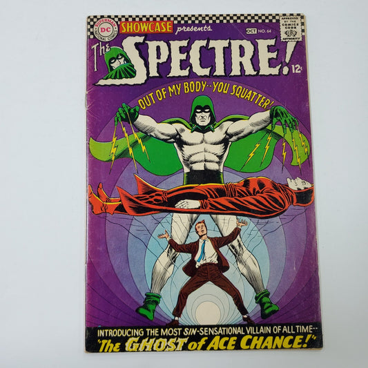 Showcase #64 - 3rd Appearance Of The Spectre In Silver Age 